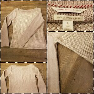 Banana Republic Heritage collection cream with metalic thread